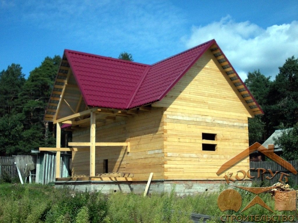 Дом из бруса 5х9