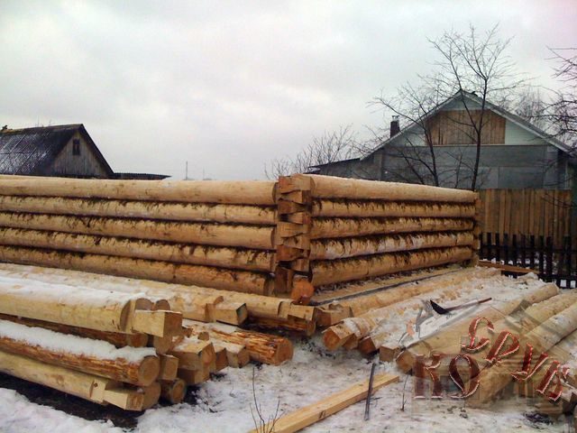 Дом из бревна 6х6