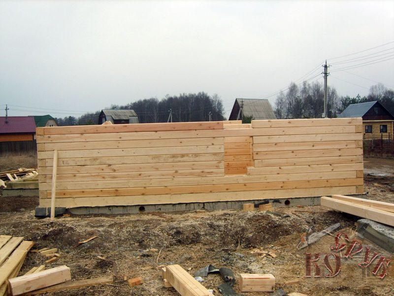 Дом из профилированного бруса 6х10