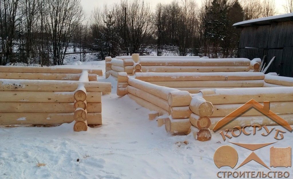 Баня из бревна 5х5