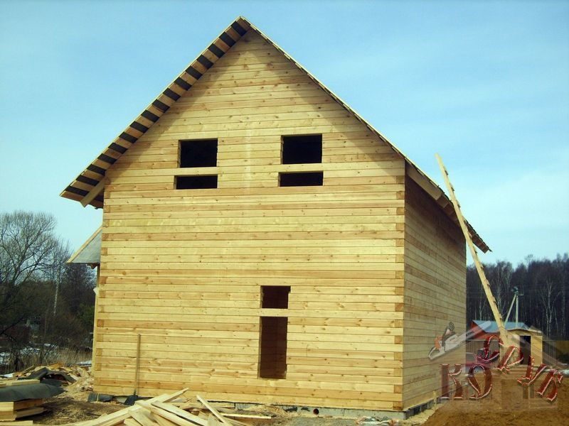 Дом из профилированного бруса 6х10