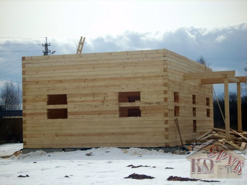 Дом из профилированного бруса 6х10
